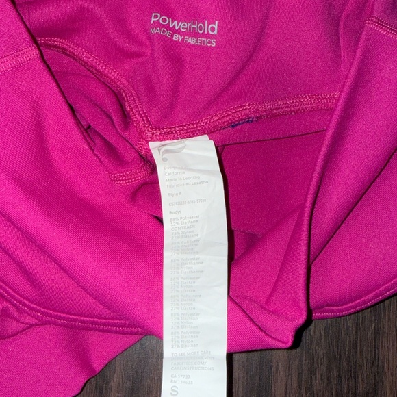 Fabletics Vibrant Pink Leggings - Picture 5 of 5